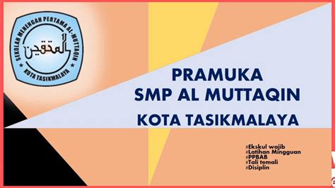 Ekskul Wajib Pramuka Smp Al Muttaqin Youtube