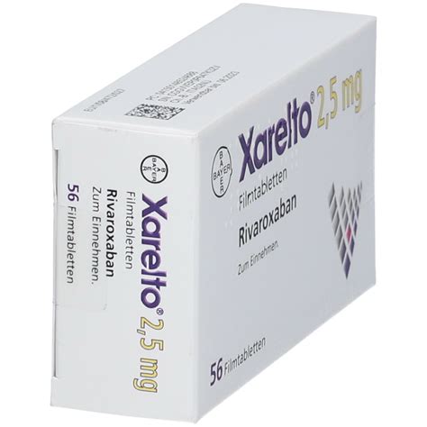 Xarelto Mg Filmtabletten St Mit Dem E Rezept Kaufen Shop Apotheke