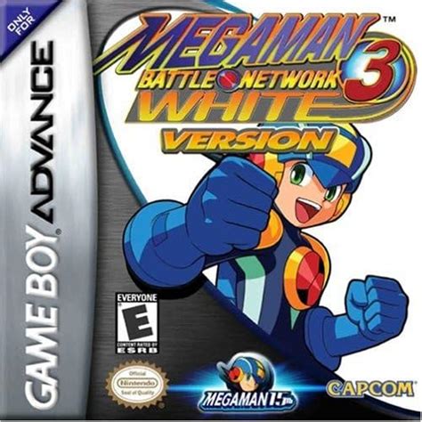 Mega Man Battle Network White Version Game Boy Advance Nintendo