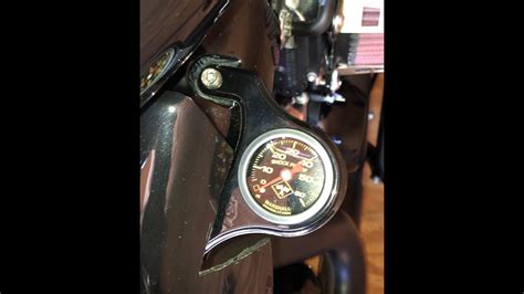 How To Install An Oil Pressure Gauge On A Harley M8 Touring A1 Cycles