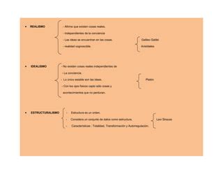 Corrientes Epistemol Gicas Ppt