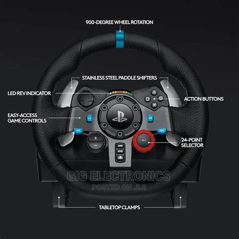 Logitech G29 Driving Force Racing Wheel For Ps5 Ps4 Ps3 In Lapaz