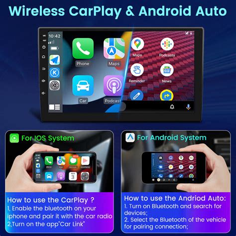 For Ford Fiesta Carplay Android Car Gps Radio Stereo