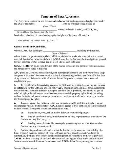 Landlord Tenant Agreement Form Template Printable Fill And Sign