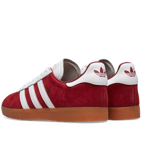 Adidas Gazelle Collegiate Burgundy White End