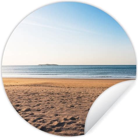 WallCircle Muurstickers Behangcirkel Strand Licht Zomer