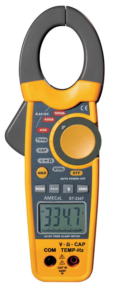 True RMS Clamp Meter ST 3347 Amecal