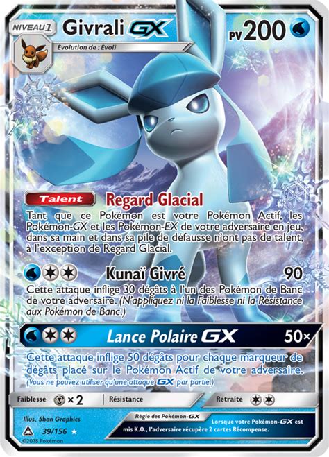 Givrali GX Soleil et Lune Ultra Prisme 39 Poképédia