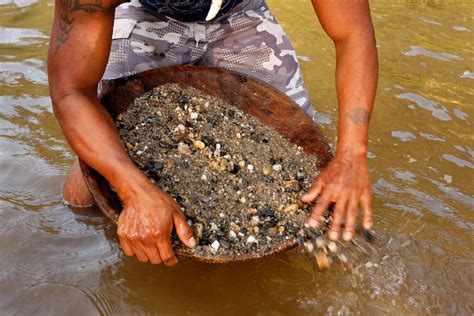 El tesoro de Garimpeiros está dentro del río Thesenholding