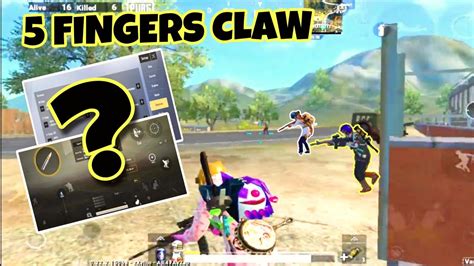 Best 0 Recoil Sensitivity And Controls 5 Fingers Claw Pubg Mobile Lite