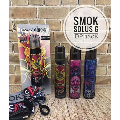 Jual Smok Solus G Pod Kit By Smok Planet Vape Shopee Indonesia