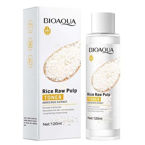 BIOAQUA Tonico Facial Con Pulpa De Arroz 120ml La Tienda Del Peluquero