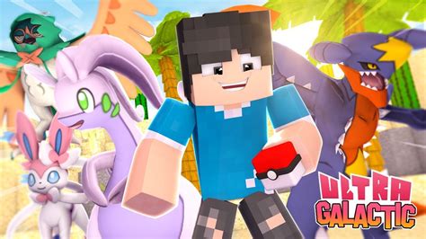 Minecraft ULTRA GALACTIC CONSTRUINDO A FÁBRICA DE POKEBOLAS