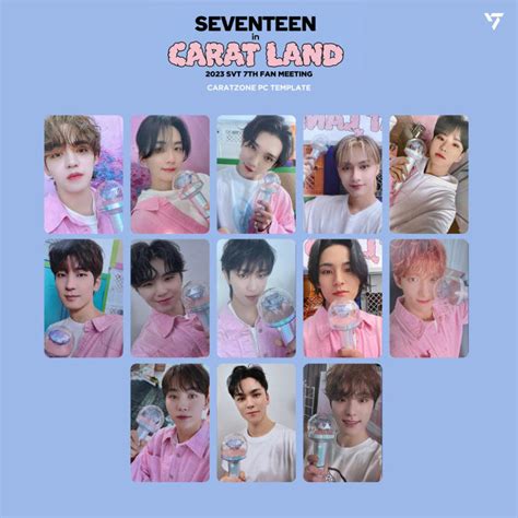 Seventeen Caratland Photophotocards Caratzone Fan Meeting Photo