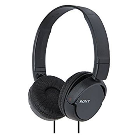 Sony MDR-ZX110 black, Audio, Headphones & Headsets on Carousell