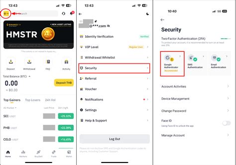 How To Enable Google Authenticator On Binance Th App Binance Th