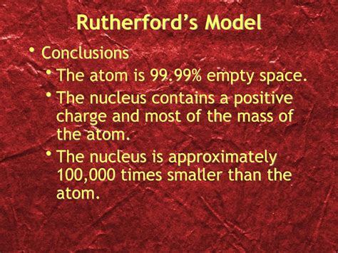 Model Of The Atom Rutherford 9