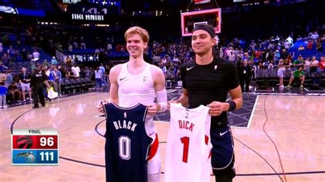 Gradey Dick And Anthony Black Nba Jersey Swap Photo Goes Viral Orlando