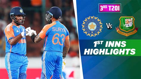 Watch India Vs Bangladesh Rd T I Runs India Shatter Records