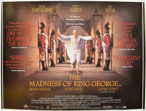 Madness Of King George The Original Cinema Movie Poster From