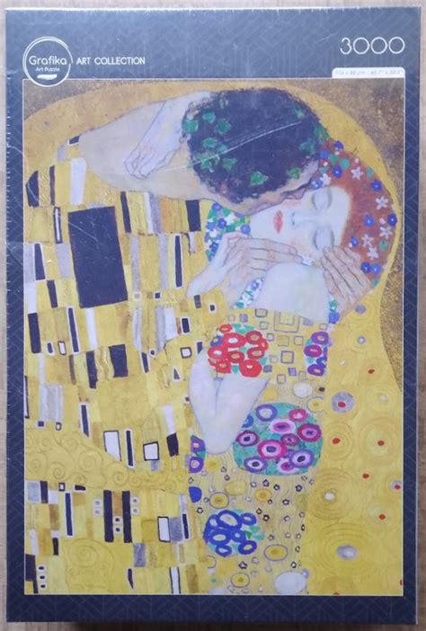 3000 Grafika The Kiss Gustav Klimt Rare Puzzles