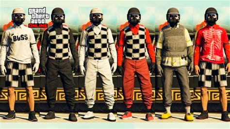 GTA 5 MODO CRIADOR MALE 45 FAZENDO PACK DE TRAJES TRYHARD PERSONAGEM