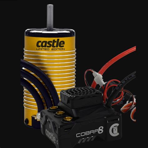 Castle Creations Cobra S Scale Brushless Motor Esc Combo