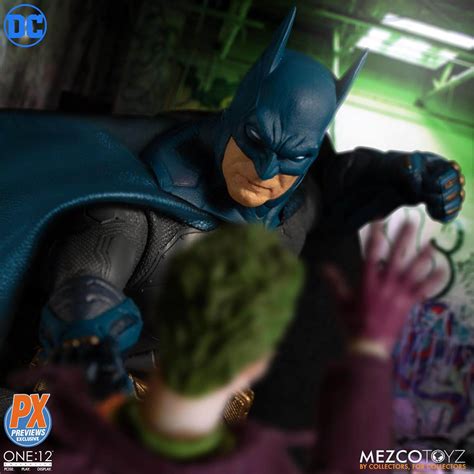 Mezco One 12 Collective PX Batman Supreme Knight Blue 4ColorHeroes