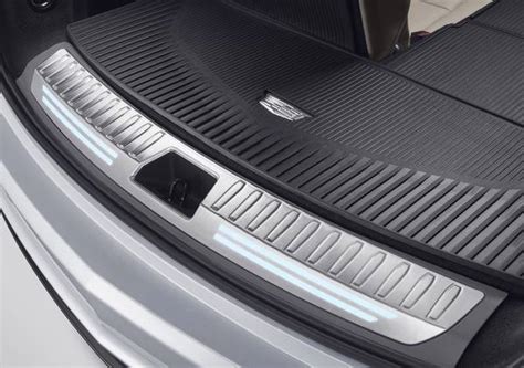 Gm Accessories Illuminated Cargo Sill Plate In Titanium