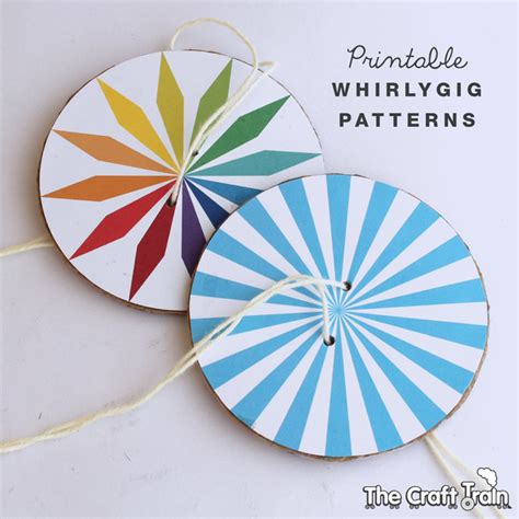 Free Printable Paper Whirligig Patterns Printable Templates