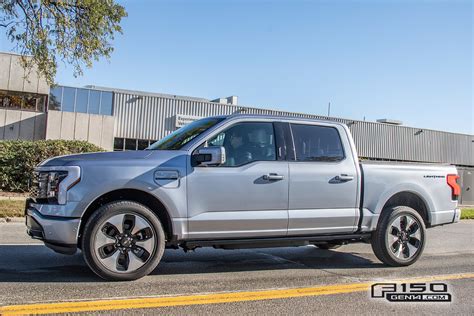 F 150 Lightning Platinum Iconic Silver And Lariat Rapid Red Spotted