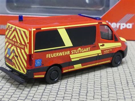 Modellspielwaren Reinhardt 1 87 Herpa MB Sprinter 18 Bus Flachdach