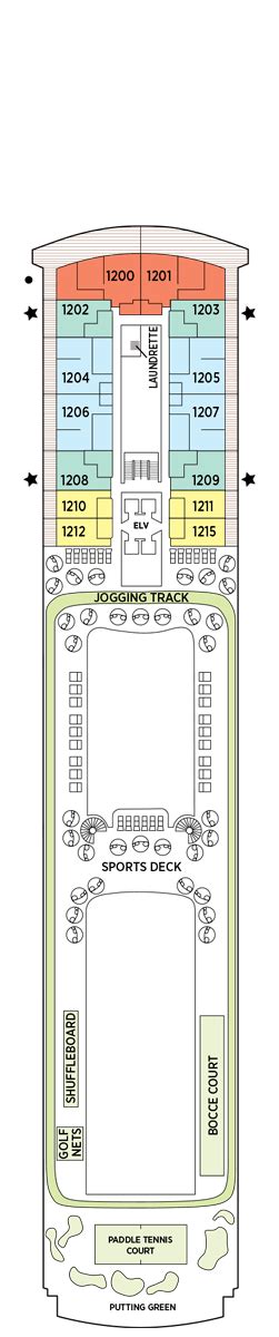 Seven Seas Explorer Deck plan & cabin plan