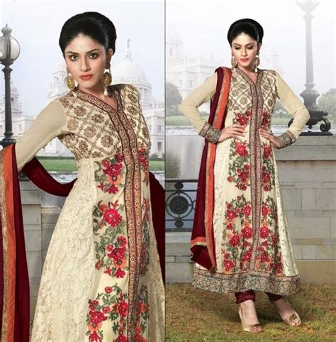 Jacquard Salwar Suit At Rs Ring Road Surat Id