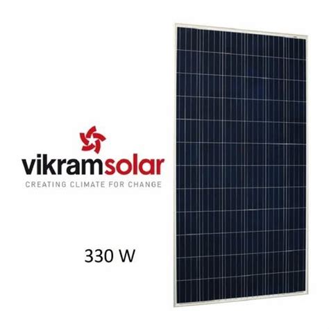 Vikram 330 Watt Polycrystalline Solar Panel At Rs 10257 Piece Vikram