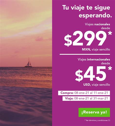 Promo Volaris De Viajes Nacionales Desde 299 E Internacionales Desde Us45 Dólares