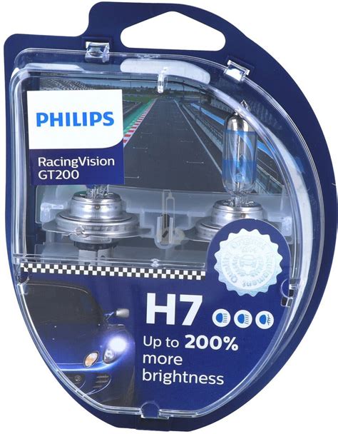 Coppia Lampade H Racing Vision Gt Philips