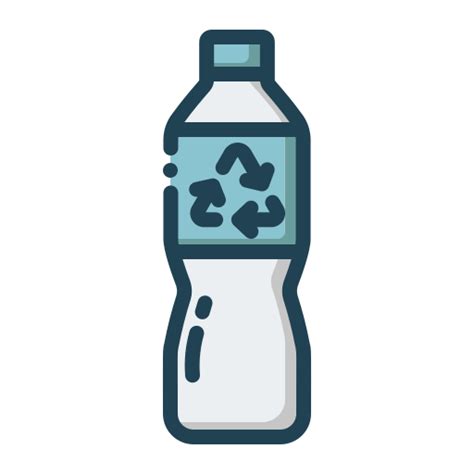 Recycle Bottle Generic Blue Icon