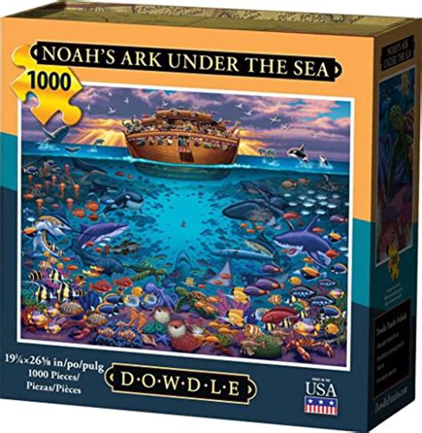 Dowdle Jigsaw Puzzle Noah S Ark Under The Sea 1000 Piece Walmart