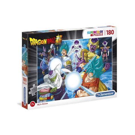 Puzzle Clementoni Dragon Ball 180 Piezas Supercolor Sumérgete en el