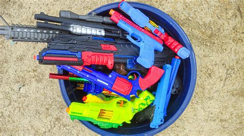 Mencari Mainan Tembak Tembakan Shot Gun Nerf Gun Sniper Air Blaster