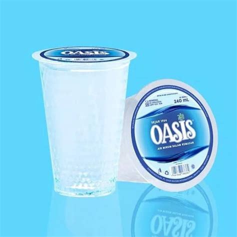 Oasis Gelas Air Mineral Air Minum Dalam Kemasan Spring Water 240 Ml Isi