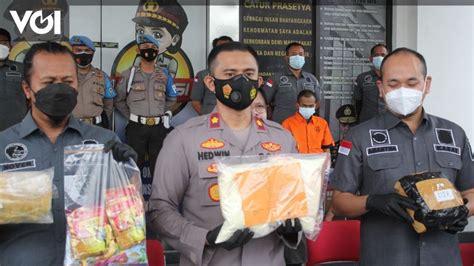 Terbongkarnya Pabrik Sabu Sabu Di Tangsel Polisi Tangkap Orang