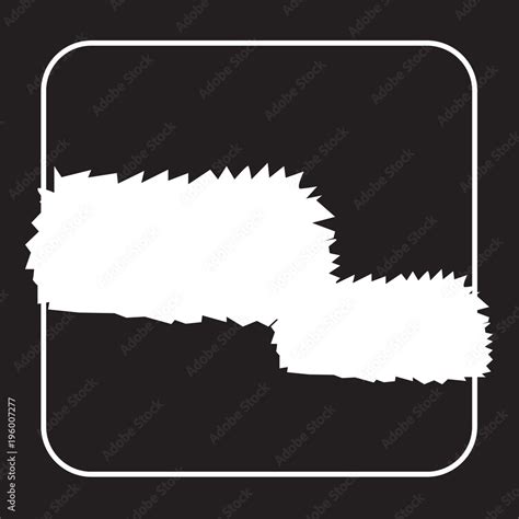 white hay bale silhouette on black background Stock Vector | Adobe Stock