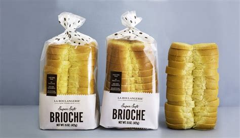 La Boulangerie Brioche Bags Bread Packaging Bakery Packaging Design