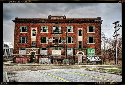 Urban Decay building in Detroit Photograph by Don Johnston - Pixels