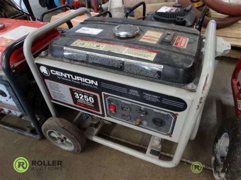 Generac Centurion Generator Gas 3250 W Roller Auctions