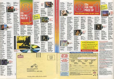 Columbia House Cd Club Rnostalgia