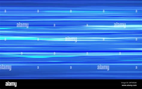 Anime Blue Horizontal Speed Lines Background 3d Illustration Stock