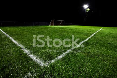 Soccer Field At Night Stock Photo | Royalty-Free | FreeImages